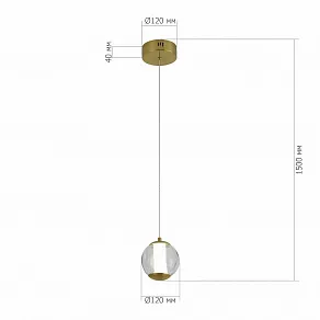 Подвесной светильник ST-Luce HELMI SL6520.303.01