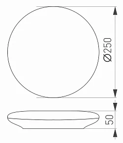 Накладной светильник Arlight Frisbee 030161