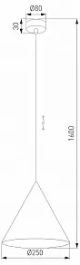 Подвесной светильник TK Lighting Cono 10064 Cono