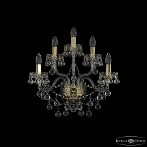 Бра Bohemia Ivele Crystal 1409 1409B/2+2+1/195/XL G