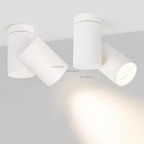 Светильник на штанге Arlight SP-POLO-SURFACE-TURN-R85-15W Warm3000 (WH-WH, 40 deg) 027570