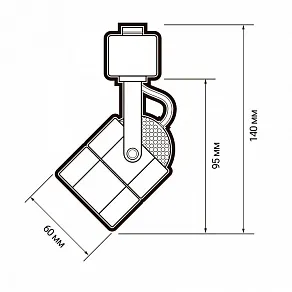 Накладной светильник Jazzway  PTR  25 GU10 BL IP20
