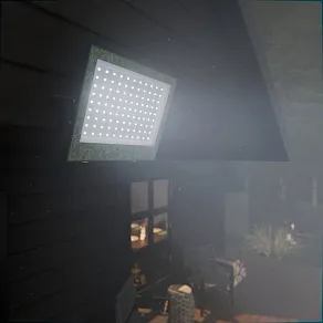 Настенно-потолочный прожектор Gauss  GFD006