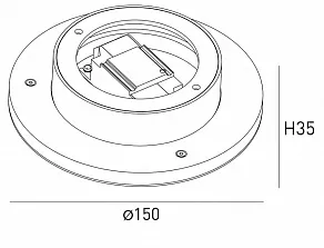 Накладной светильник DesignLed ML 00-00016545