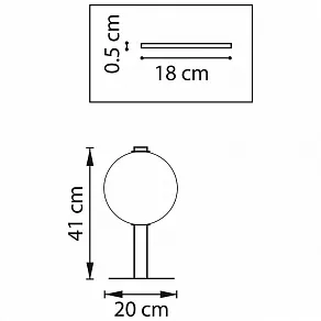 Настольная лампа декоративная Lightstar Colore 805916