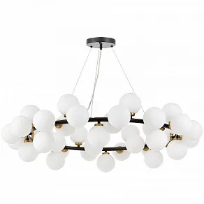 Подвесная люстра LUMINA DECO MARSIADA LDP 6033-40 BK+MD