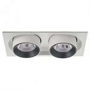 Встраиваемый светильник на штанге AM-Group AM334 AM334-2 WH+BK