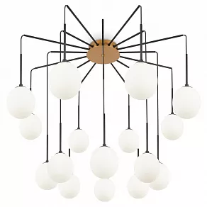 Потолочная люстра Maytoni Branch MOD176PL-16G