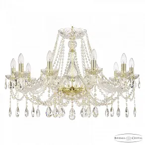 Подвесная люстра Bohemia Ivele Crystal 107 107/10/300 G