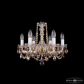 Подвесная люстра Bohemia Ivele Crystal 1402 1402/6/160 G R721