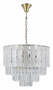 Подвесная люстра ILLUMICO GENOA IL3581-9ASQ-25 AB GENOA