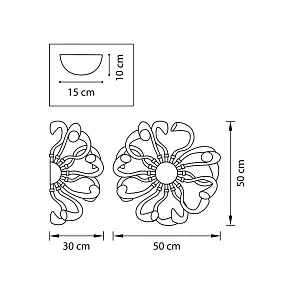 Накладной светильник Lightstar Stella 892667