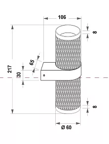 Накладной светильник Maytoni Focus Design C069WL-02MG