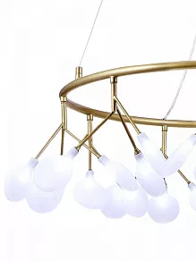 Подвесная люстра Natali Kovaltseva Grace GRACE 75125/8С GOLD SATIN