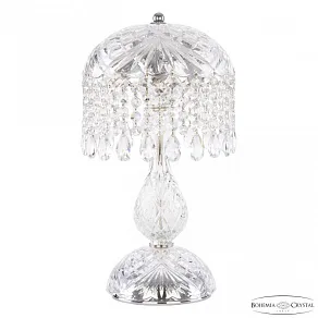 Настольная лампа декоративная Bohemia Ivele Crystal 1478 14781L1/22 Ni