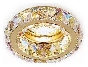 Встраиваемый светильник Ambrella Crystal K112 K112 PR/G