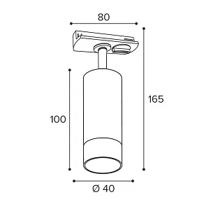 Светильник на штанге Wolta Petite WTL-MR11/15BG