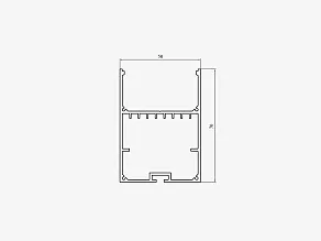 Профиль подвесной LEDS POWER  633154