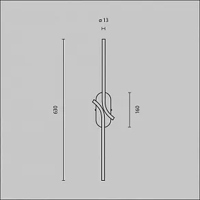 Бра Maytoni Renaissance MOD256WL-L5B3K