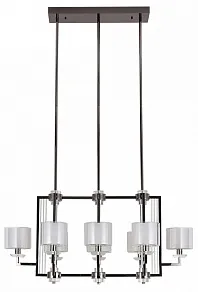 Люстра на штанге Newport 4400 4408/S black glossy