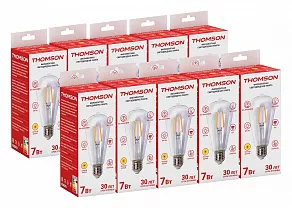 Лампа светодиодная Thomson Filament ST64 E27 7Вт 2700K TH-B2105