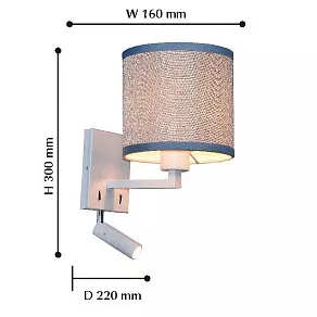 Бра с подсветкой Favourite Essentia 2002-2W