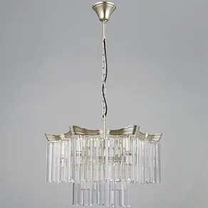 Подвесная люстра ILLUMICO LYRA IL3357-6+3PSQ-24 GD LYRA