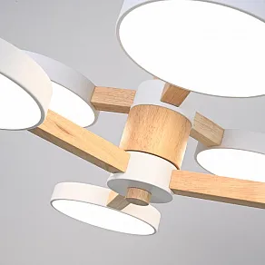 Люстра на штанге Imperiumloft TURNA White TURNA-DBL01