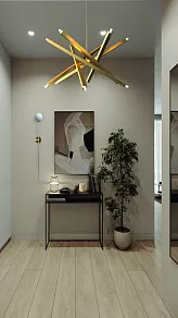 Люстра на штанге Milosh Tendence 793 0793CL-12GD