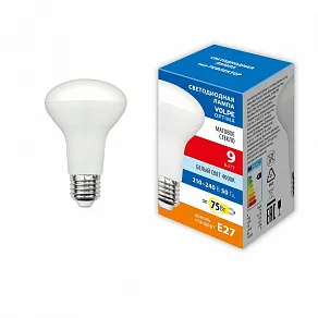 Лампа светодиодная Volpe  E27 9Вт 4000K UL-00008819