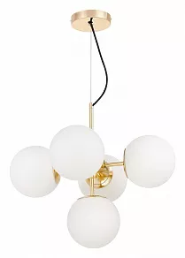 Подвесная люстра LUMINA DECO  LDP 6041-5 GD