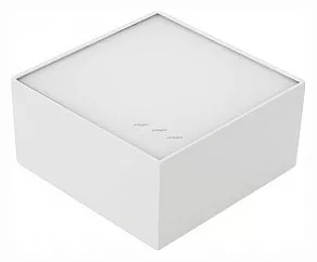 Накладной светильник Arlight SP-QUADRO-S120x120-12W Warm3000 (WH, 120 deg, 230V) 029472