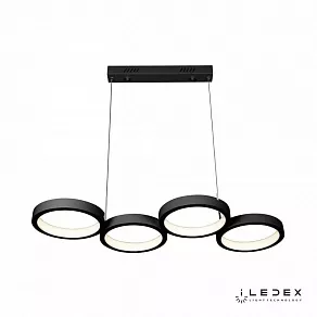 Подвесной светильник iLedex Ring Star 9004-4-D BK