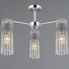 Люстра на штанге ILLUMICO GENOA IL0761-3CSQ-25 CR GENOA