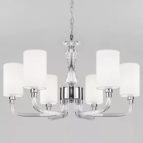 Подвесная люстра Eurosvet Catania 60120/6 хром Smart