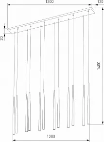 Подвесной светильник TK Lighting Piano 10119 Piano
