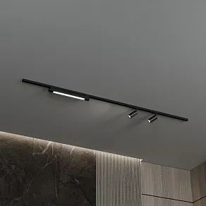 Комплект трековый Hesby Lighting №5 однофазная накладная Skylite HSBL_kompl_S005_NI2B3K