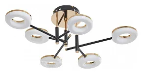 Потолочная люстра Arte Milano Ferrara-72999 272999/6 BK/GD