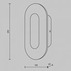 Накладной светильник Maytoni Ply MOD355WL-L6BS3K