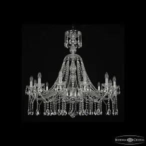 Подвесная люстра Bohemia Ivele Crystal 1413 1413/12/360/XL-100 Ni