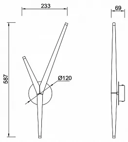 Настольная лампа декоративная Mantra Arrecife 9222