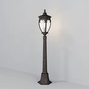 Наземный высокий светильник Maytoni Fleur O414FL-01BZ1