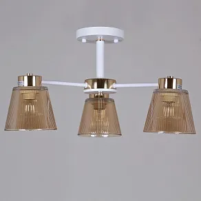 Люстра на штанге Reluce  20560-0.3-03 WH+FG