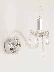 Бра Bohemia Ivele Crystal 104 104B/1/165 Ni