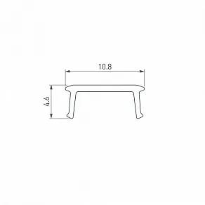 Рассеиватель Arlight SHELF 060587