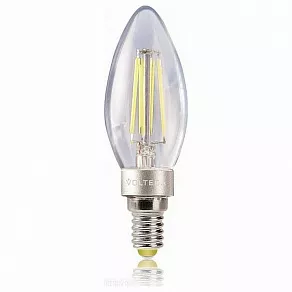 Лампа светодиодная Voltega Candel E14 4Вт 2800K 4672
