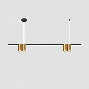 Подвесной светильник Denkirs Orbit DK4061-BK+SG