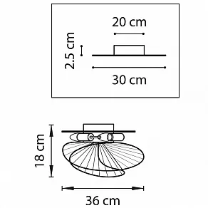 Накладной светильник Lightstar Zeta 728133