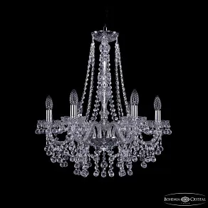 Подвесная люстра Bohemia Ivele Crystal 1409 1409/6/195/h-63 Ni