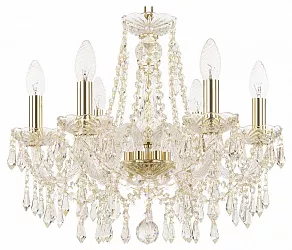 Подвесная люстра Bohemia Ivele Crystal 1403 1403/6/160/G
